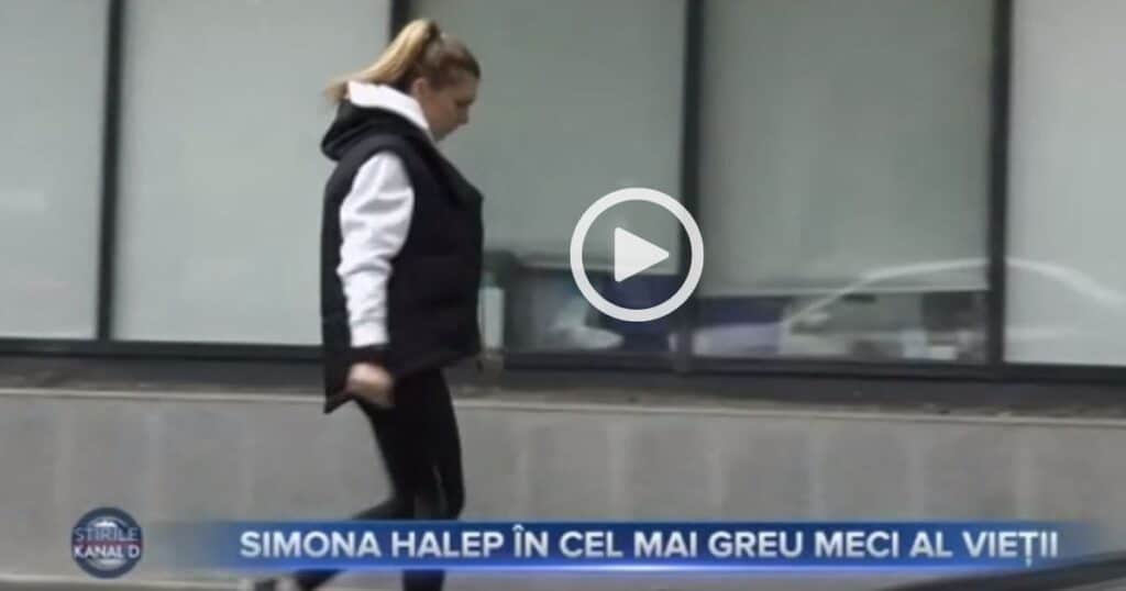 Video Primele Imagini Cu Simona Halep Dup Acuza Iile De Dopaj A