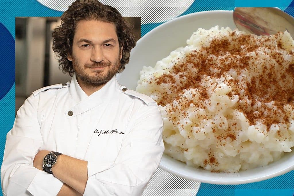 Florin Dumitrescu Rețetă De Risotto Cu Lapte și Sos De Caramel