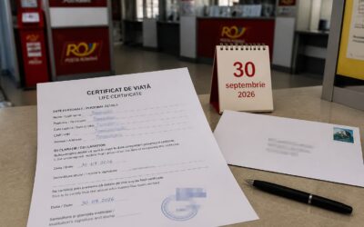 Pensionarii români din străinătate trebuie să trimită certificatul de viață până la 30 septembrie 2026