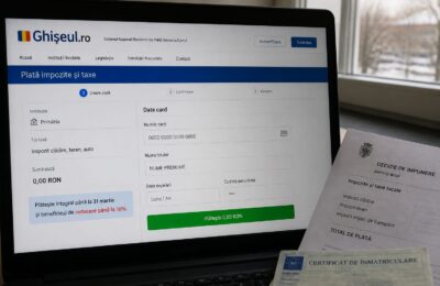 Plata taxelor locale prin Ghiseul ro aduce reduceri de până la 10 la sută până la finalul lunii martie