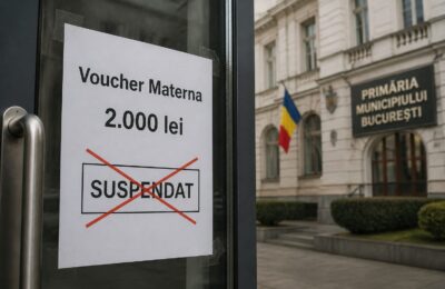 Programul Voucher Materna a fost anulat în Capitală, iar sprijinul de 2.000 de lei pentru gravide a fost eliminat