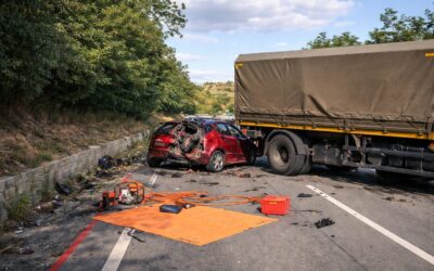 Trei persoane inclusiv un minor au murit într-un accident cu un camion militar în Mureș