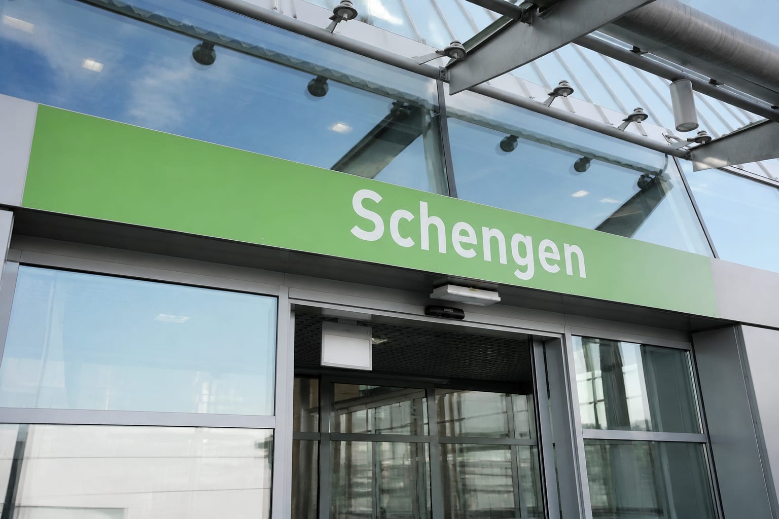 O intrare către zona Schengen