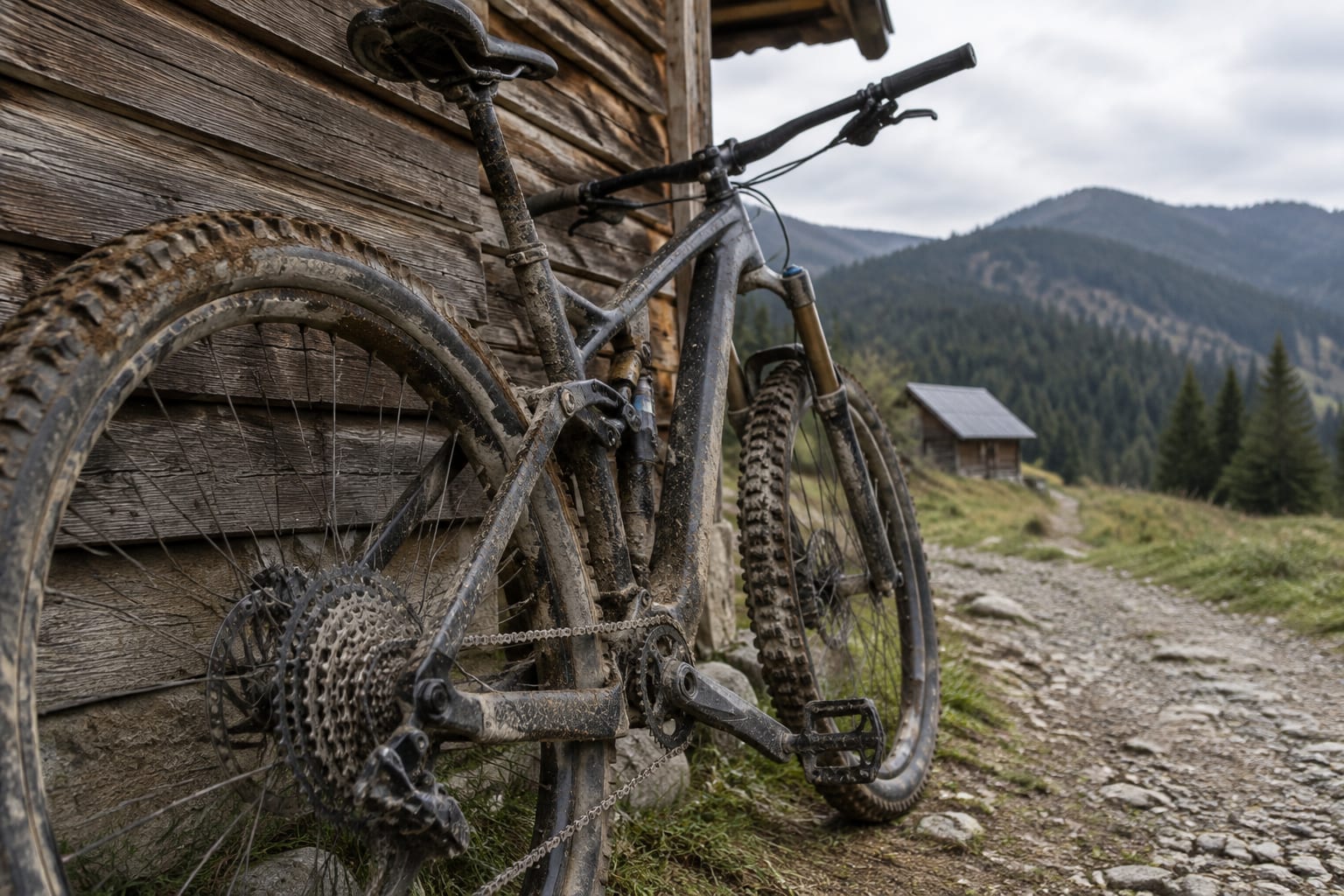 Bicicletă pentru turism montan